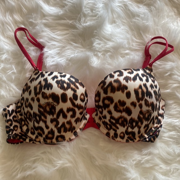 Lot 3 Red Victoria’s Secret Padded Bras 32DD - Picture 5 of 10
